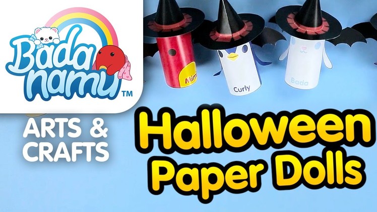 Badanamu Arts & Crafts EP7: Halloween Paper Dolls