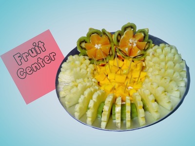 Delicious Fruit Center, how you make - By J.Pereira Art Carving Fruits and Vegetables