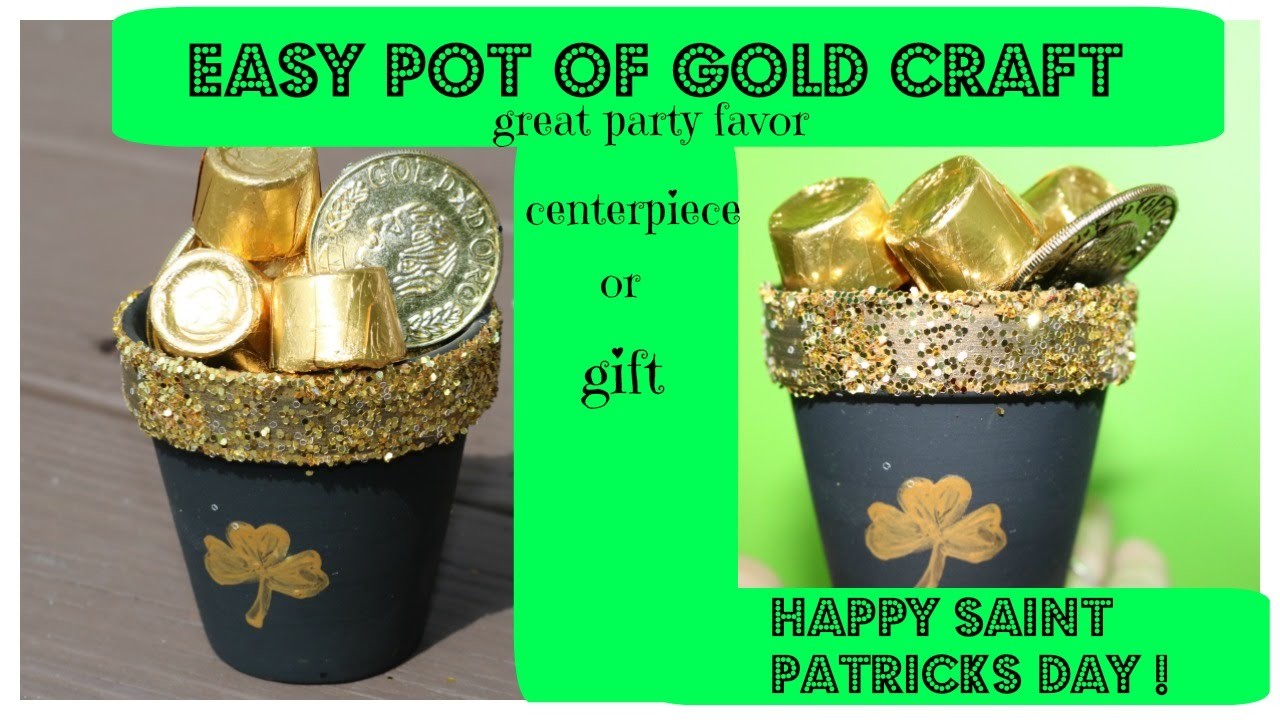 EASY DIY POT OF GOLD