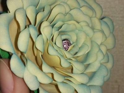 How To Create A Beautiful Blue Foam Flower - DIY Crafts Tutorial - Guidecentral