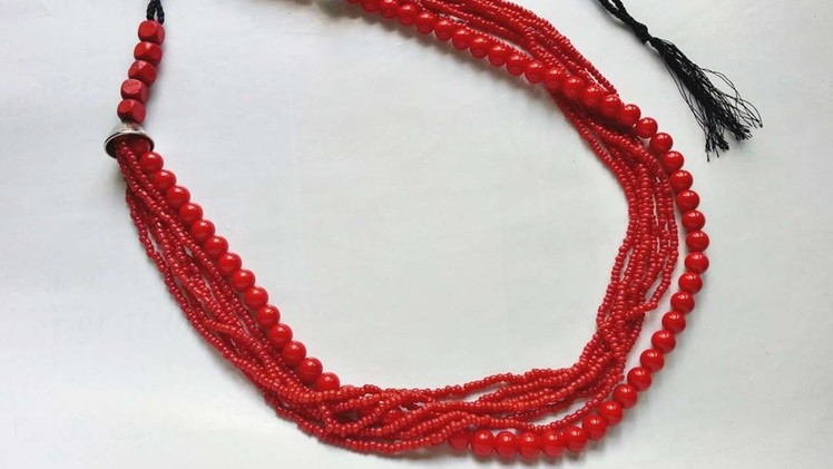 How To Create A Multi Layered Beaded Necklace - DIY Crafts Tutorial - Guidecentral