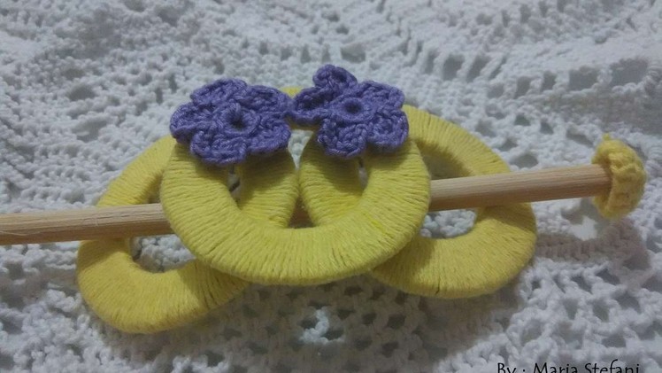 How To Create Elegant Hair Accessories With Yarn - DIY Crafts Tutorial - Guidecentral