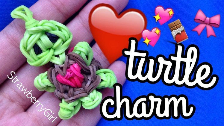 How to Make a Heart Turtle Charm - Rainbow Loom