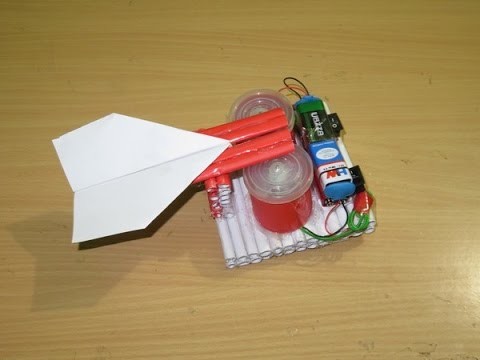 How to Make a Simple Paper Rocket Launcher - Easy paper plane launcher Tutorials
