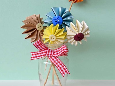 How To Make Colorful Paper Cake Toppers - DIY Crafts Tutorial - Guidecentral