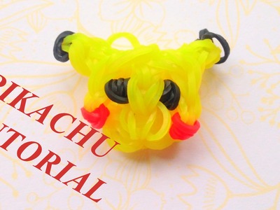Jak zrobic Pikachu z gumek Rainbow Loom - Tutorial