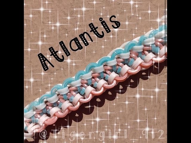 NEW Atlantis Rainbow Loom Bracelet