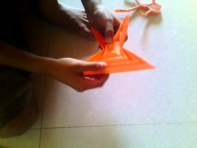 Origami man of one paper easy & perfect