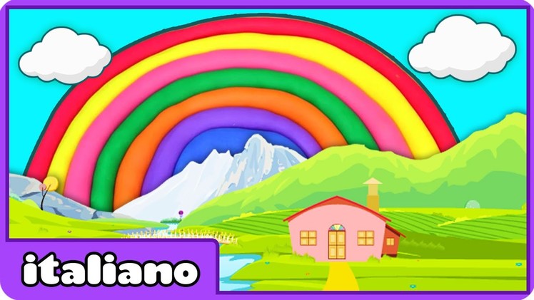 Play Doh Rainbow | Arcobaleno di Didò | Popular Play doh Creations by HooplaKidz Italiano