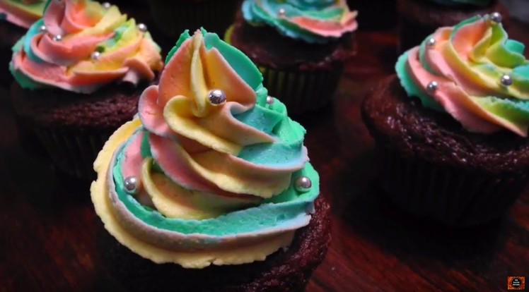 Rainbow Cupcakes | The Bacon Betches