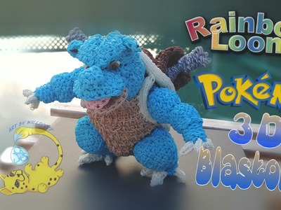 Rainbow Loom 3D Pokemon Blastoise Body (4.8)