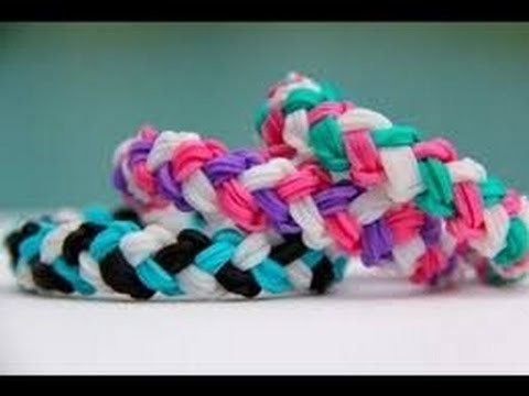 Rainbow loom bands Fishtail Braid Best seller 2016 Full HD