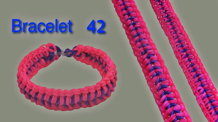 Rainbow loom bracelet 42