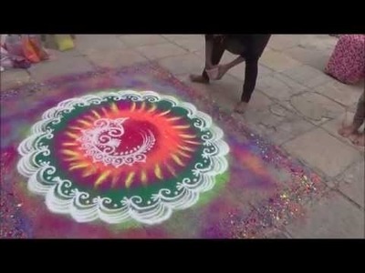 Best Rangoli Learn how to draw Diwali Rangoli Easy beautiful rangoli