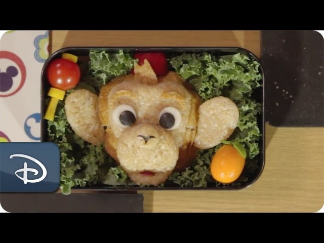 Disney Parks How-To Make a Bento Box Magical: Albert the Monkey | Hong Kong Disneyland
