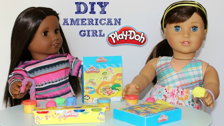 DIY American Girl Play Doh Craft