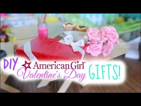 DIY American Girl Valentine's Day Chocolate Box + More!