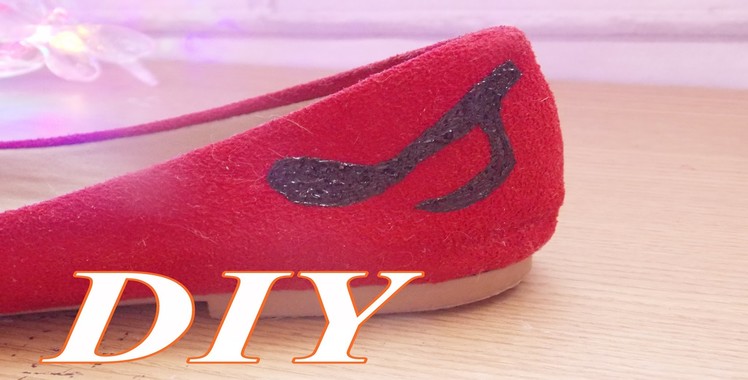 DIY:: Sapatilha decorada. decorated shoe