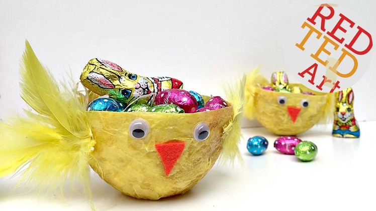 Easy Chick Easter Basket DIY