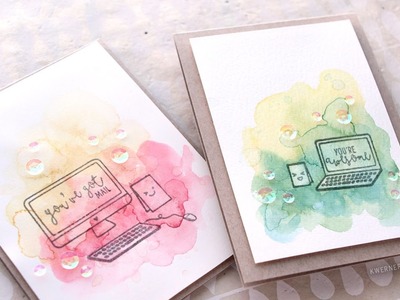 Hot vs. Cold Pressed Watercolor Paper - Which is better for backgrounds?