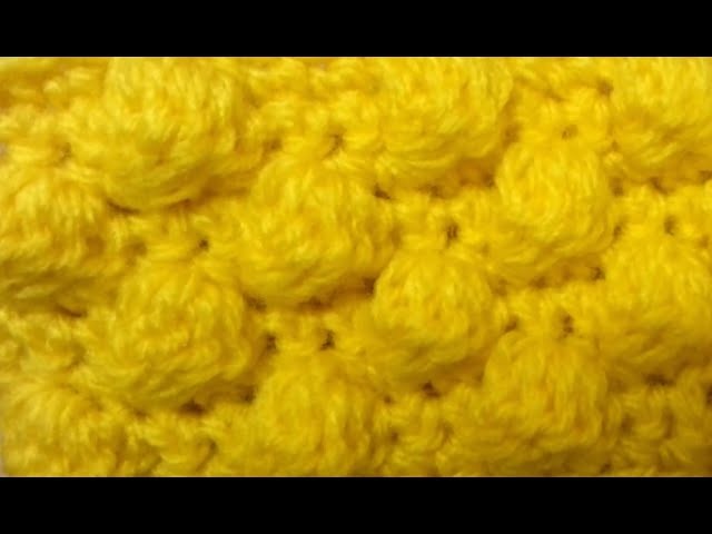 How to crochet bobble stitch? | !Crochet!