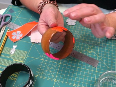 How To Die Cut Bangles From Duck Tape | EASY BEGINNERS PROJECT