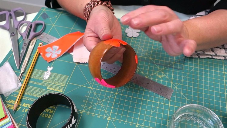 How To Die Cut Bangles From Duck Tape | EASY BEGINNERS PROJECT