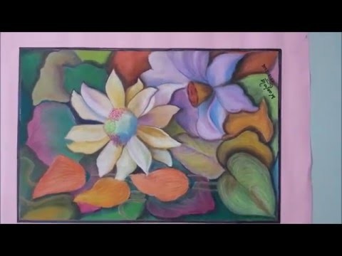 HOW TO DO OIL PASTEL PICTURE
