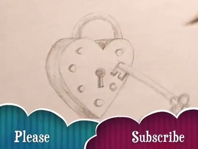How to Draw a Heart Locket