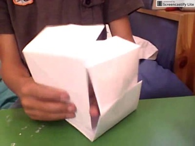 How to make a 2x2 rubik's cube out of paper!!!