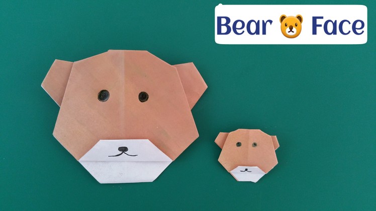 How to make a Easy paper "Bear 