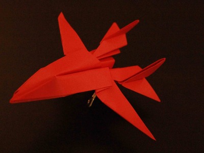 How to Make a F15 Paper Plane: Instruction