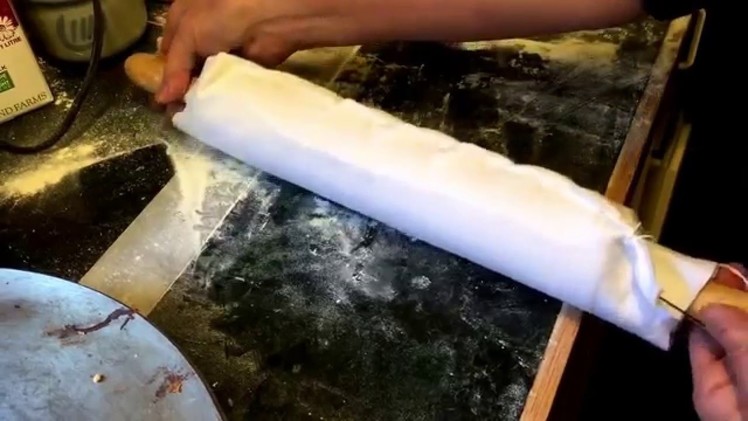 How to Make a Lefse Rolling Pin DIY | Gingerbread Cottage