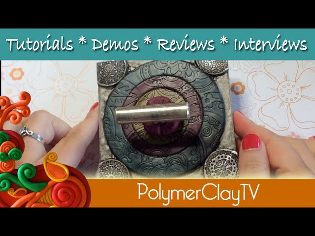 How to make a Scarf Hook with polymer clay and drawer pull