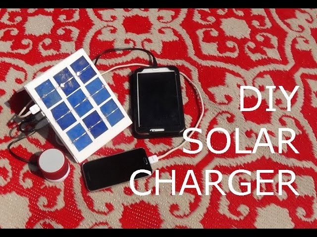 How to make a solar phone charger