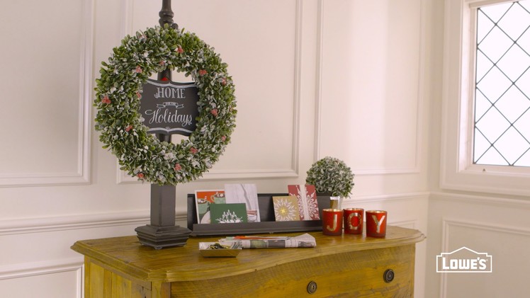 How To Make A Wreath Stand