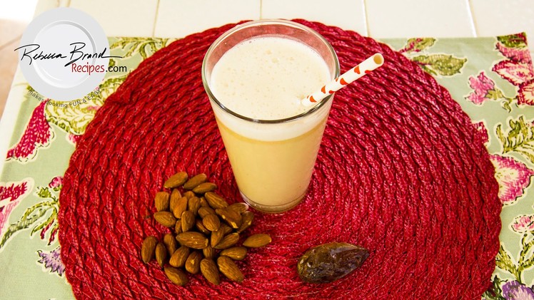 How to make Almond Milk By Scratch - Easy Recipe
