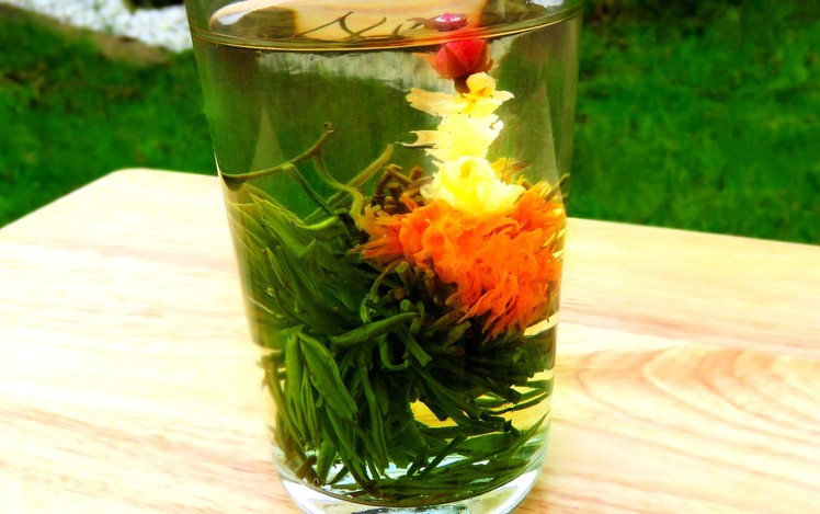 How To Make Beautiful Blooming flowers | Flowering Tea Time Lapse