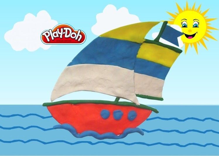 How to make boat for kids using Play-doh