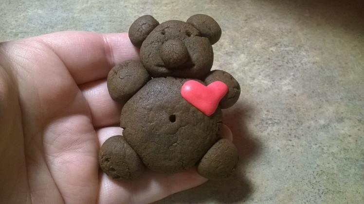 How to Make Chocolate Teddy Bear Cookies!