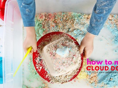 How to Make Cloud Dough: Basic, Colored, & Chocolate | CREATIVE BASICS Episode 2