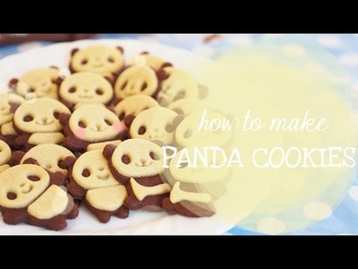 How To Make Panda Cookies!