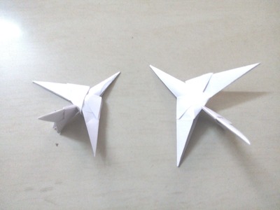 How to make paper jet rocket - Origami
