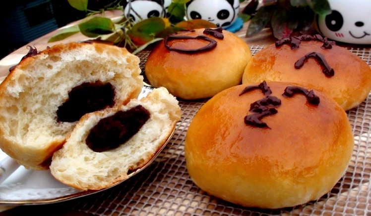 How To Make Super Cute Emotional Emoji Bread Buns | Chinese Bakery Soft Bread Buns | Squishy Bun