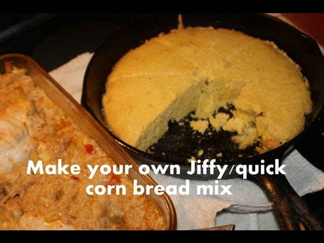 How to make your own jiffy.quick cornbread mix