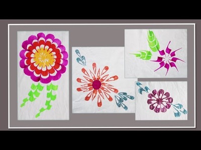 HOW TO -  Paint Flowers Using Simple Brush Strokes