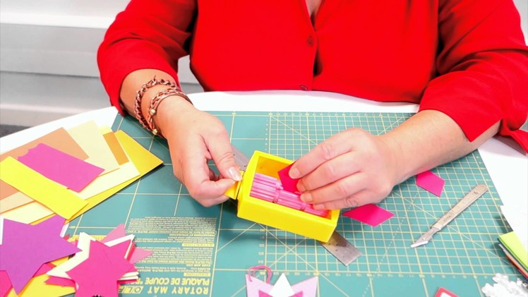 How to use a paper crimper for card making