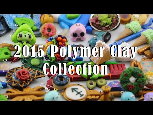 HUGE Polymer Clay Collection | Kawaii Charms, Celestial Keys and More! | #6