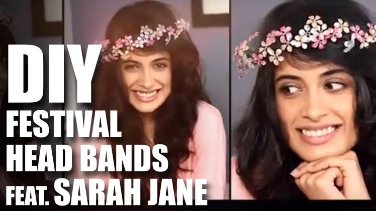 Mad Stuff With Rob - How To Make Head Bands For Festivals Feat. Sarah Jane | Music Festival Fashion
