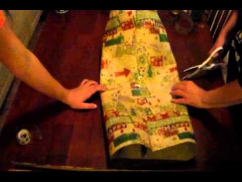 Make Gift Bags out of Wrapping Paper
